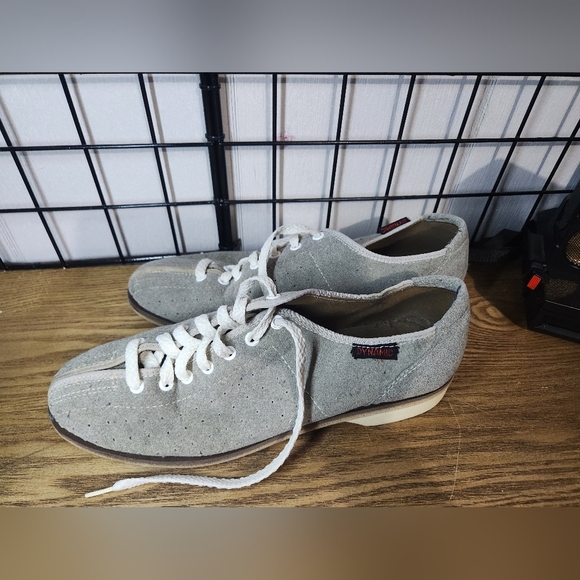 Vintage GREY DYNAMIC Bowling Shoes 81/2 Womens - Picture 2 of 8
